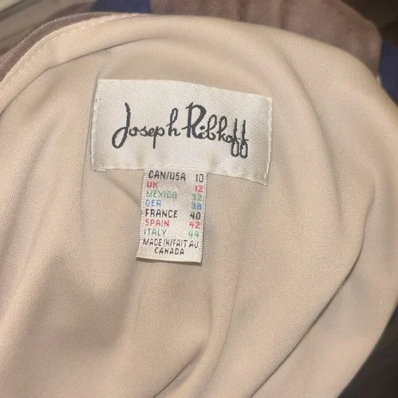 Joseph Ribkoff Multicolor Geometric Mini Dress - Picture 4 of 9